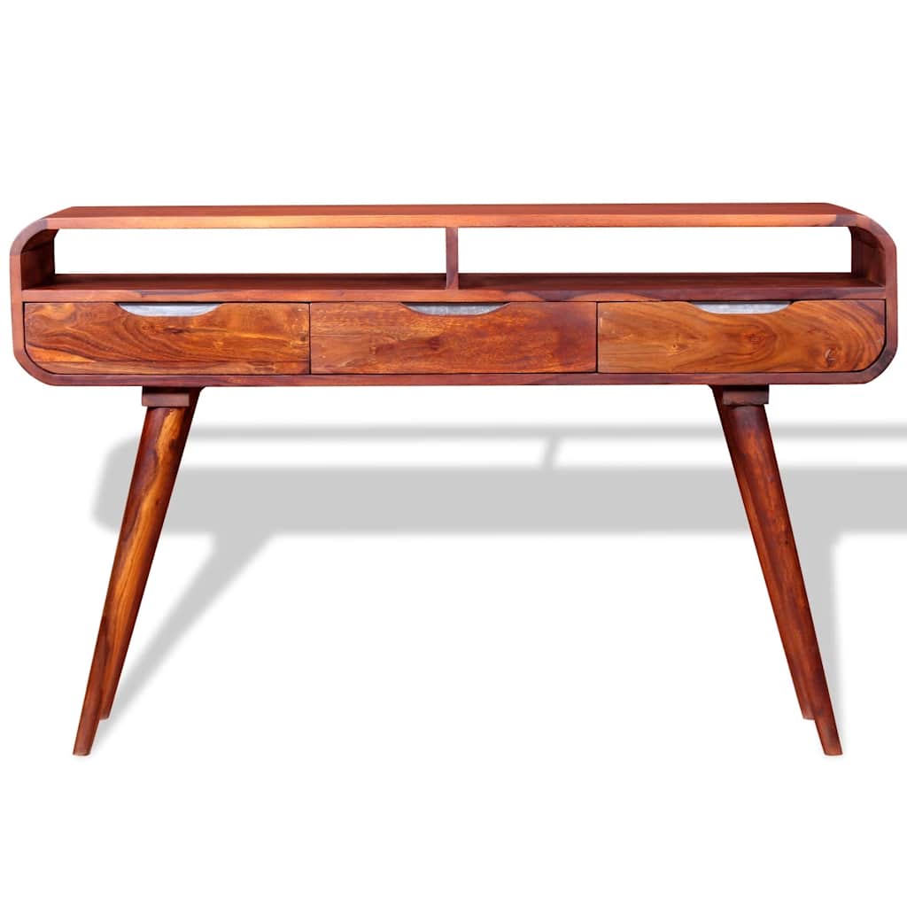 Console Table Solid Acacia Wood 120x30x75 cm