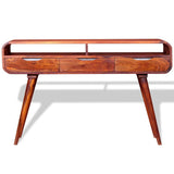 Console Table Solid Acacia Wood 120x30x75 cm