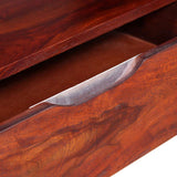 TV Cabinet Solid Acacia Wood 116x30x40 cm