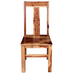 Dining Chairs 2 pcs Solid Acacia Wood