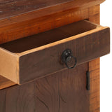 Nightstand Solid Acacia Reclaimed Wood - Extra Image