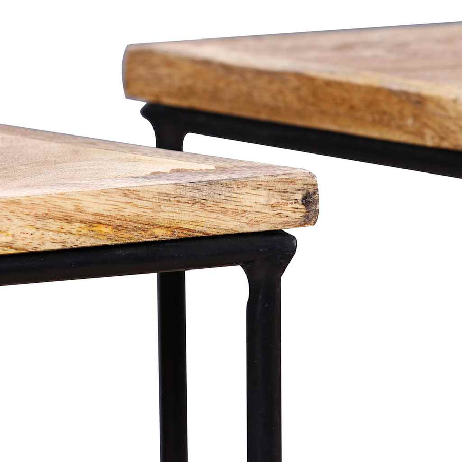Coffee Table Solid Mango Wood 56x48x40 cm