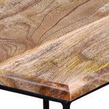 Coffee Table Solid Mango Wood 56x48x40 cm - Extra Image