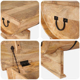Coffee Table Solid Mango Wood 88x50x40 cm - Extra Image