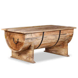 Coffee Table Solid Mango Wood 88x50x40 cm - 45-Degree Angle