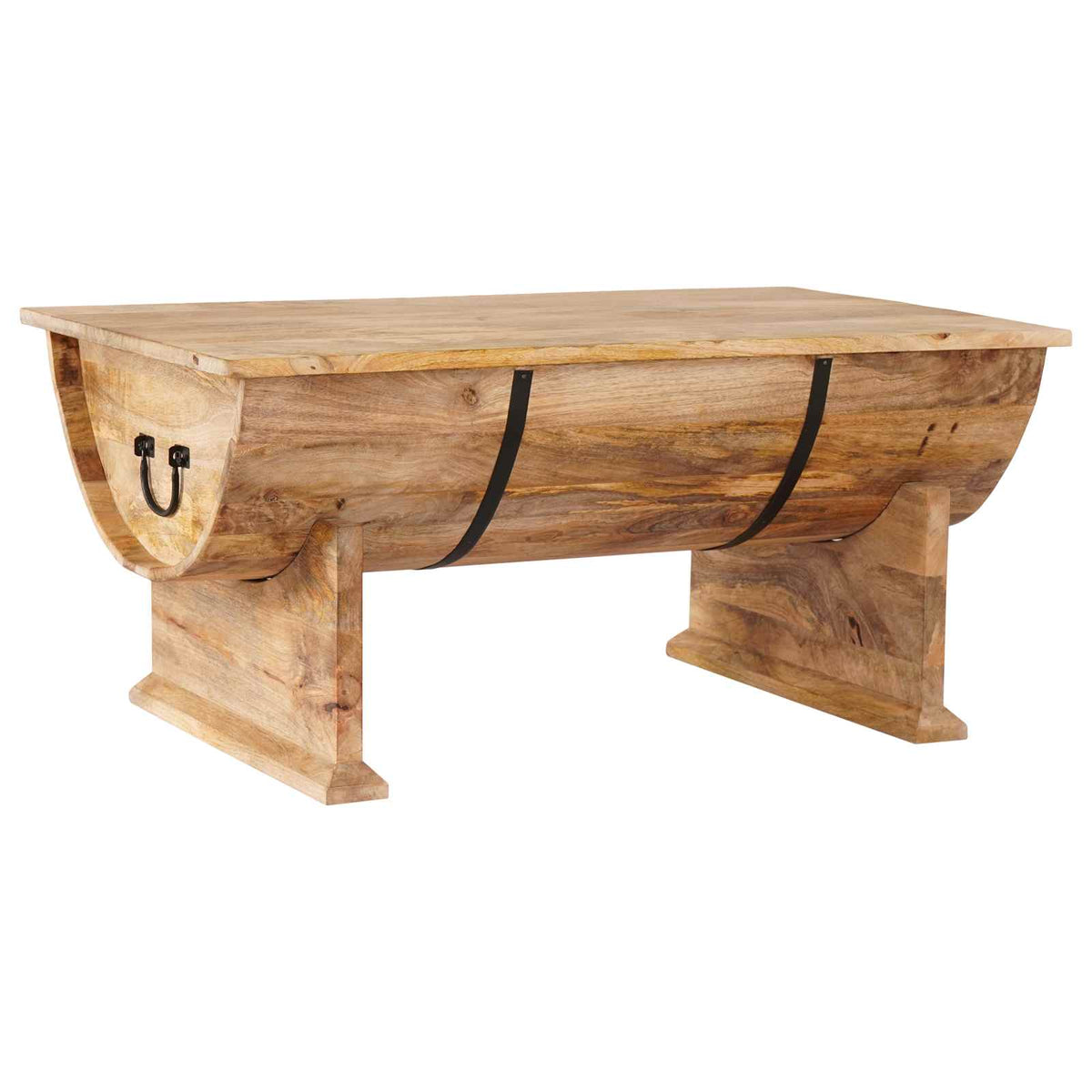 Coffee Table Solid Mango Wood 88x50x40 cm