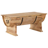 Coffee Table Solid Mango Wood 88x50x40 cm