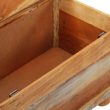 Coffee Table Reclaimed Wood 70x70x38 cm - Extra Image