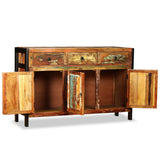 Sideboard Solid Reclaimed Wood 120x35x76 cm - Low Angle