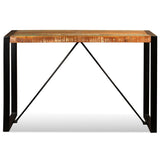 Dining Table Solid Reclaimed Wood 120 Cm - Extra Image