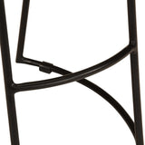 Bar Stools 2 pcs Solid Mango Wood - Low Angle