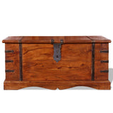 Storage Chest Solid Wood - Front View