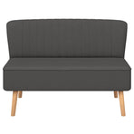 Sofa Fabric 117x55,5x77 cm Dark Grey
