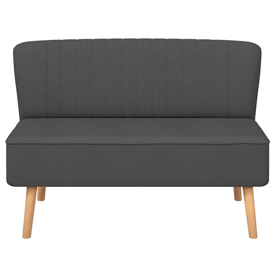 Sofa Fabric 117x55,5x77 cm Dark Grey