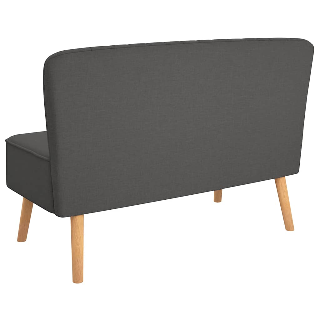 Sofa Fabric 117x55.5x77 cm Dark Grey