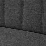 Sofa Fabric 117x55,5x77 cm Dark Grey