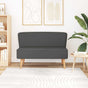 Sofa Fabric 117x55,5x77 cm Dark Grey