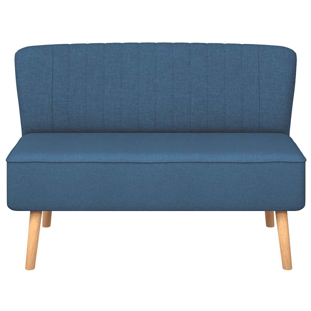 Sofa Fabric 117x55.5x77 cm Blue