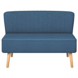 Sofa Fabric 117x55.5x77 cm Blue