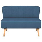 Sofa Fabric 117x55,5x77 cm Blue