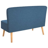 Sofa Fabric 117x55.5x77 cm Blue