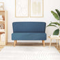 Sofa Fabric 117x55,5x77 cm Blue