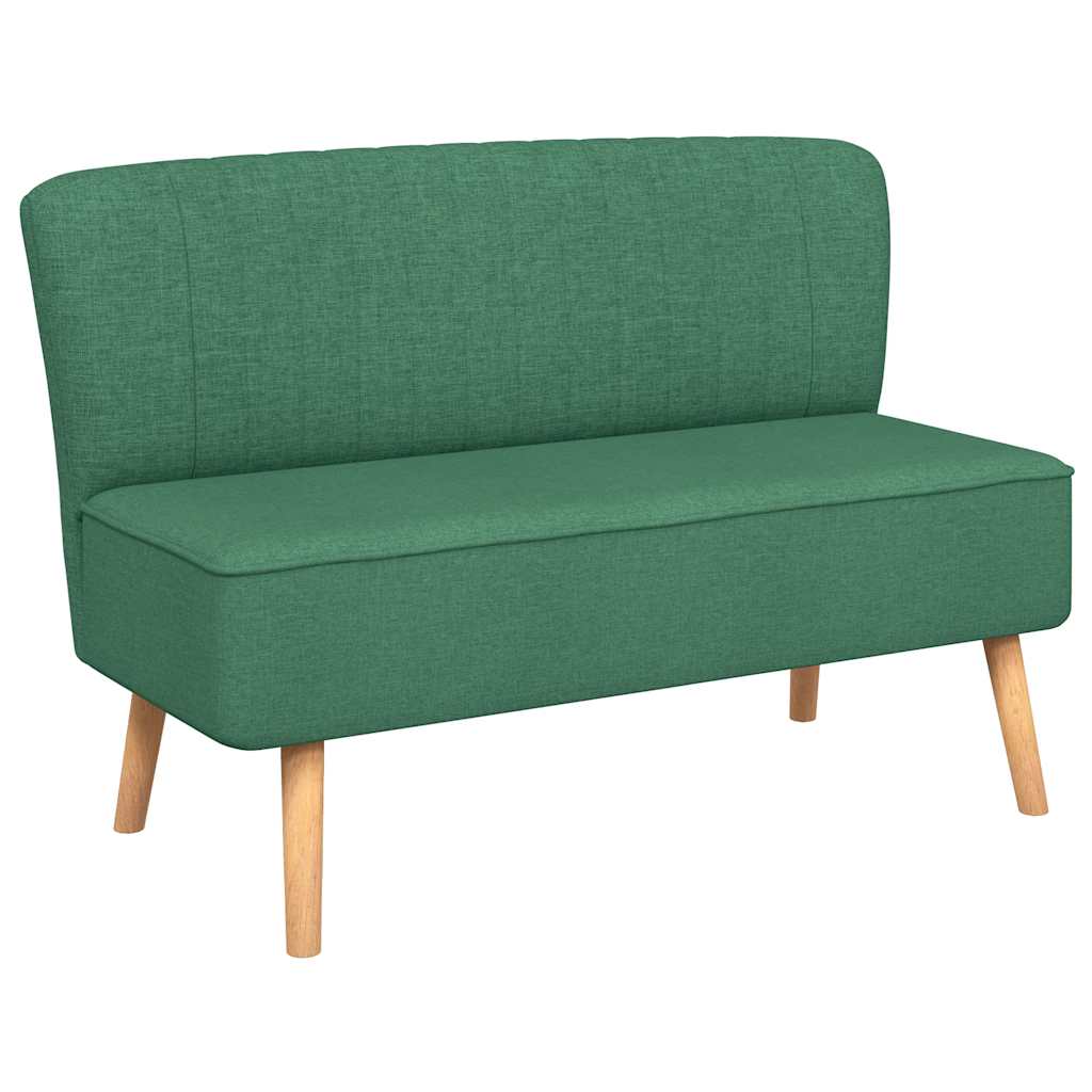 Sofa Fabric 117x55.5x77 cm Green