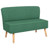 Sofa Fabric 117x55.5x77 cm Green