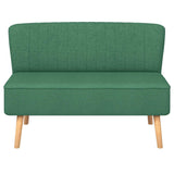 Sofa Fabric 117x55.5x77 cm Green