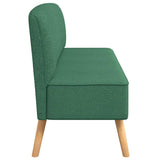 Sofa Fabric 117x55.5x77 cm Green