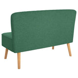 Sofa Fabric 117x55.5x77 cm Green