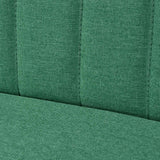 Sofa Fabric 117x55.5x77 cm Green - Rear View