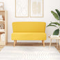 Sofa Fabric 117x55,5x77 cm Yellow