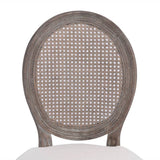 Dining Chairs 2 pcs Cream Fabric