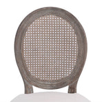 Dining Chairs 2 pcs Cream Fabric