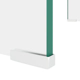 TV Stand/Monitor Riser Glass Clear 60x25x11 cm - 45-Degree Angle