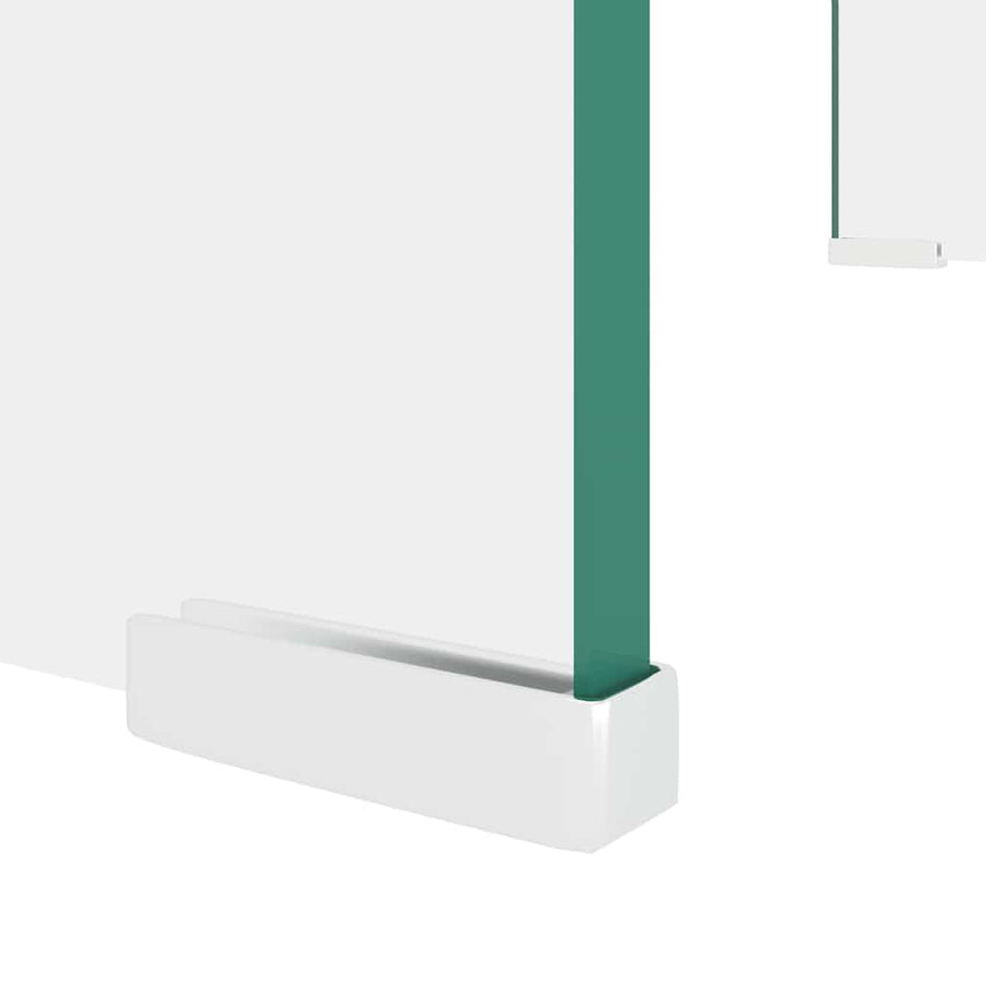 TV Stand/Monitor Riser Glass Clear 60x25x11 cm