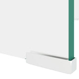 TV Stand/Monitor Riser Glass Clear 70x30x13 cm - 45-Degree Angle