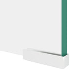 TV Stand/Monitor Riser Glass Clear 100x30x13 cm - 45-Degree Angle