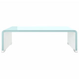 TV Stand/Monitor Riser Glass Green 40x25x11 cm