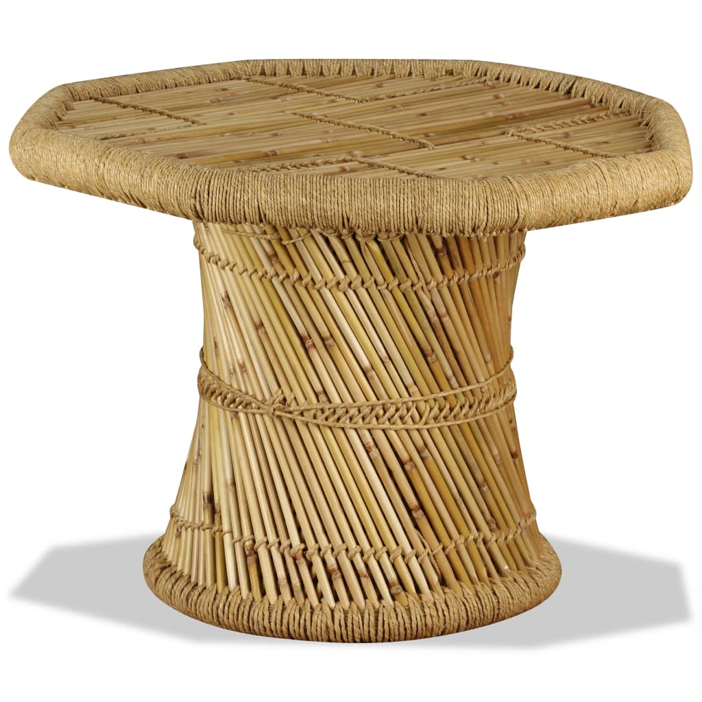 Coffee Table Bamboo Octagon 60x60x45 cm