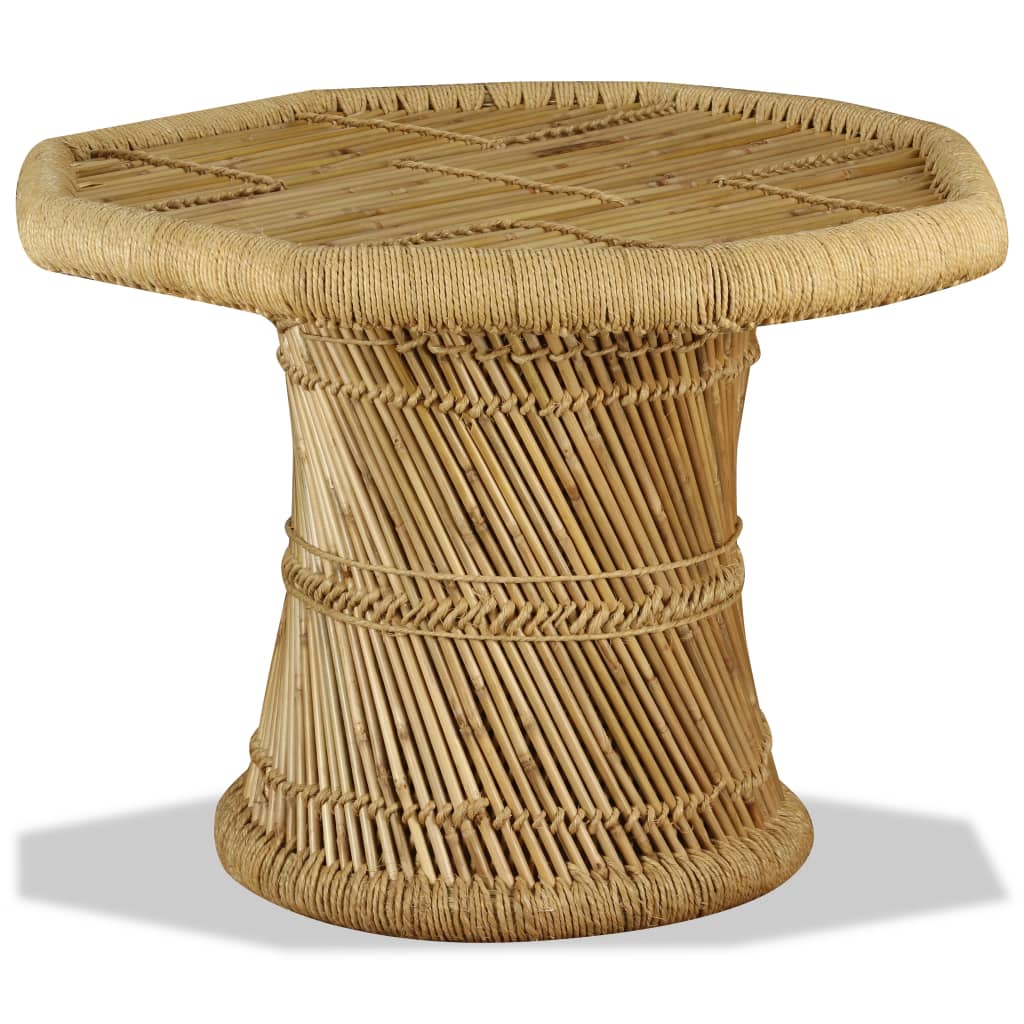Coffee Table Bamboo Octagon 60x60x45 cm
