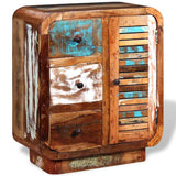 Sideboard Solid Reclaimed Wood - Side View
