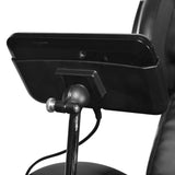 Massage Chair with Super Screen Black Faux Leather - Low Angle