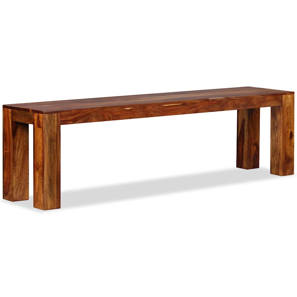 Bench Solid Acacia Wood 160x35x45 cm