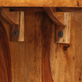 Sideboard/Desk Solid Acacia Wood Brown