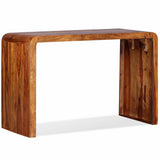 Sideboard/Desk Solid Acacia Wood Brown