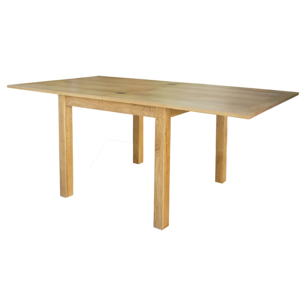 Extendable Table Oak 170x85x75 Cm