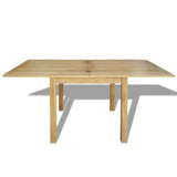 Extendable Table Oak 170x85x75 Cm - 45-Degree Angle