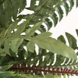 Artificial Fern Plant with Pot 50 cm Green - Front View